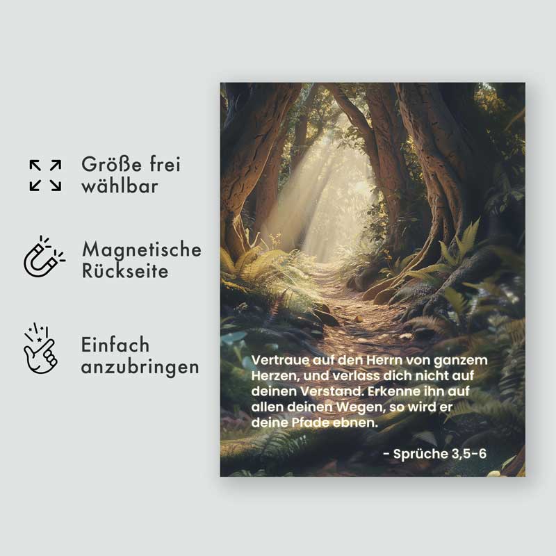 Vers: Sprüche 3,5-6