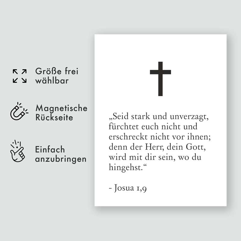 Vers: Josua 1,9