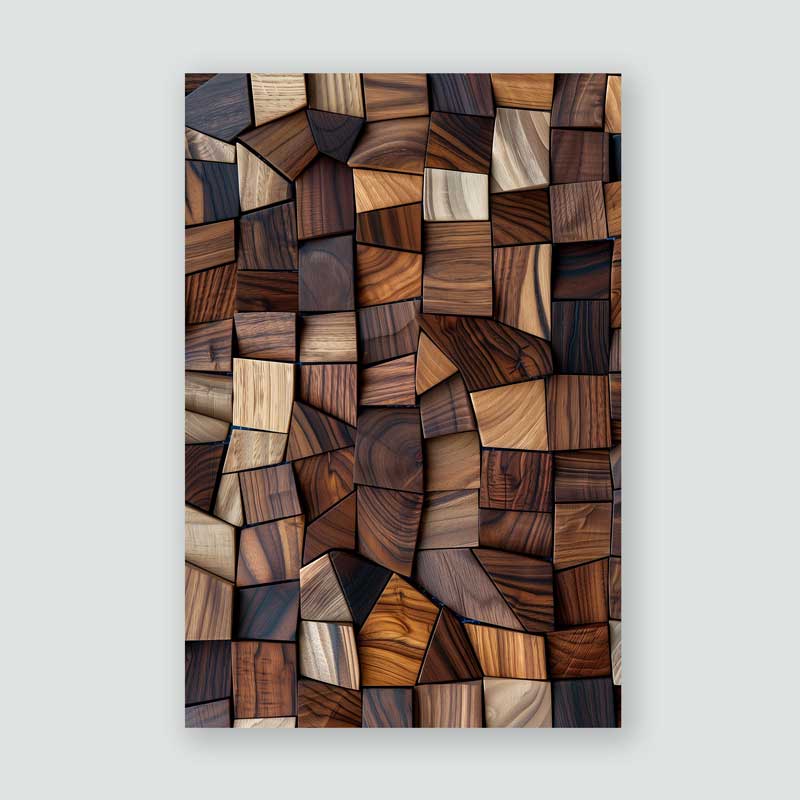 Textur: Wood Mosaic