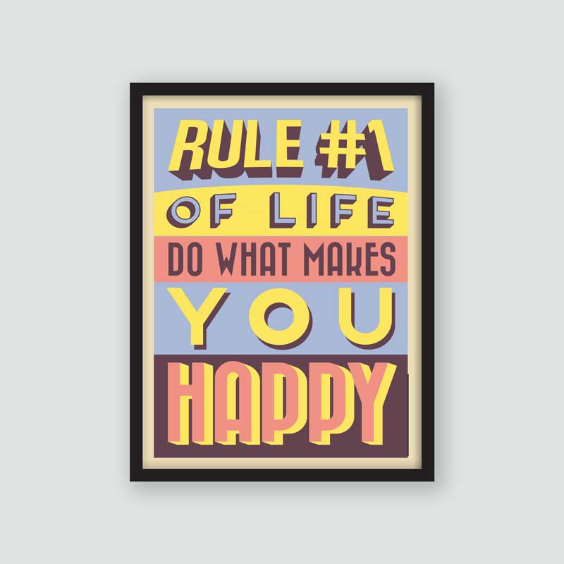 Motivation: Rule #1